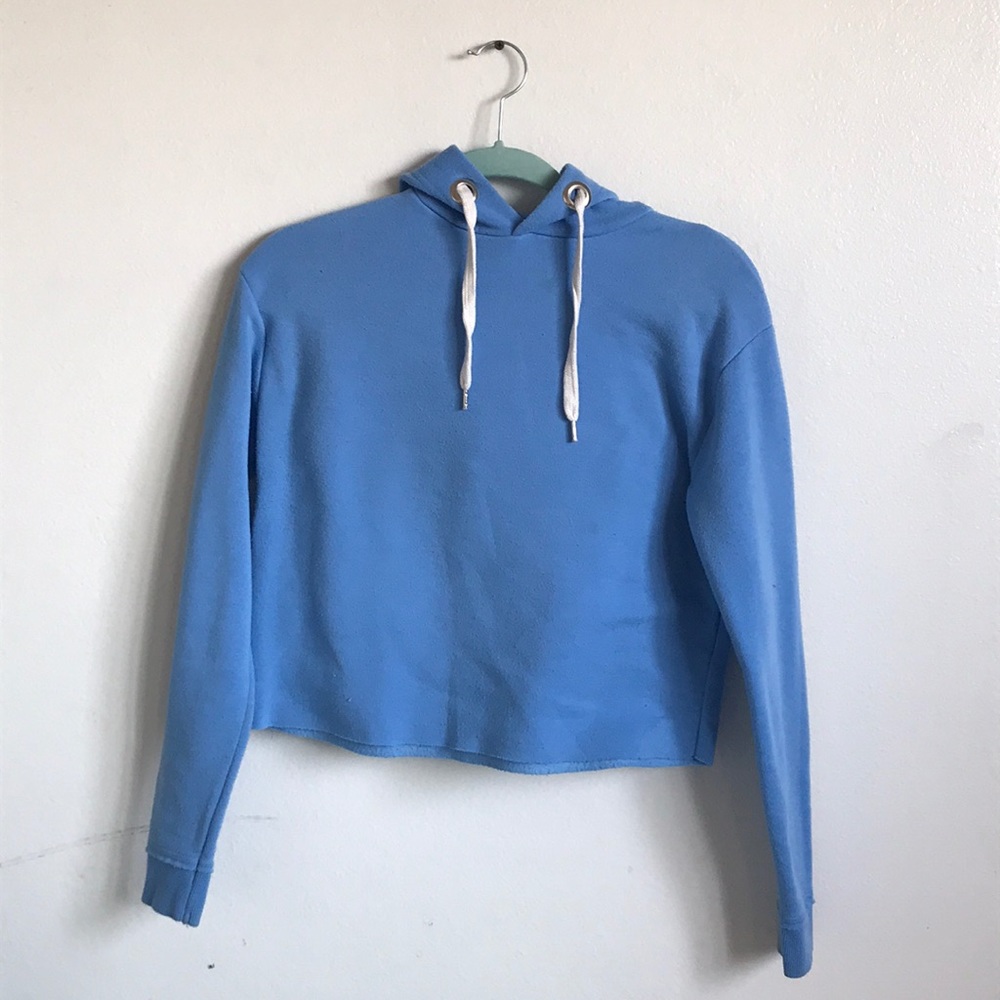 Level Eight baby blue sweater.